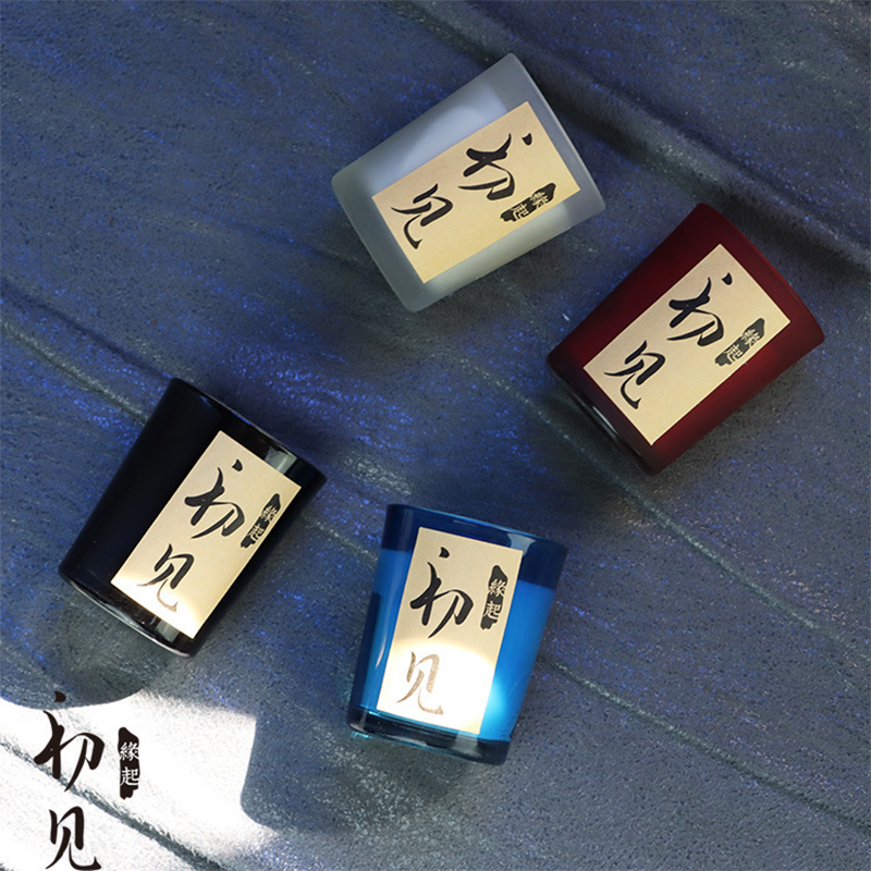 Chinese wind first saw the origin of the aromatherapy candle with hand ceremony wedding gift fragrance candlestick candle lamp birthday candle manufacturers direct sales full figure