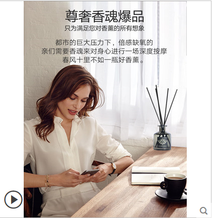 No fire essential oil sandalwood incense indoor toilet deodorize bedroom living room room toilet Application Scenario