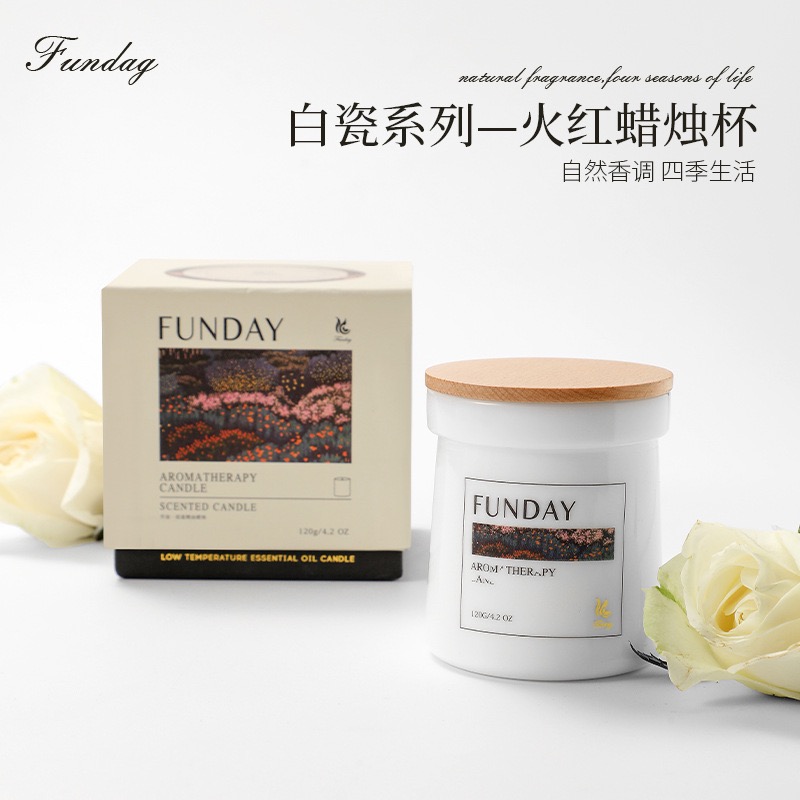 120g ceramic scented candle Item Picture