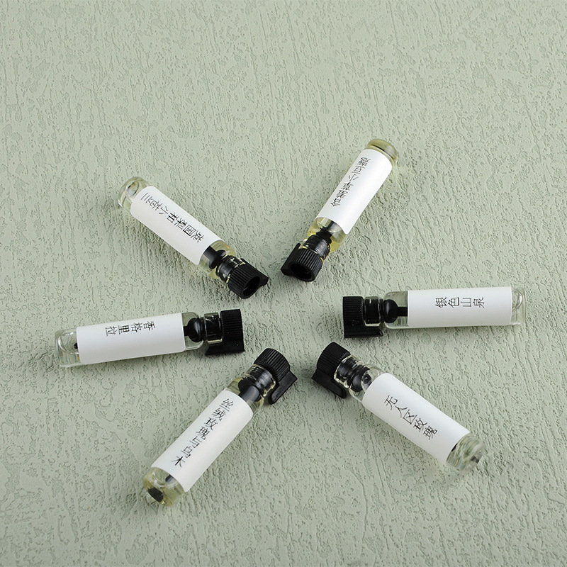Niche aromatherapy sample big brand test fragrance for men and women durable deodorant fresh light fragrance trial set no man's area rose 2ml perfume wholesale Specification drawing