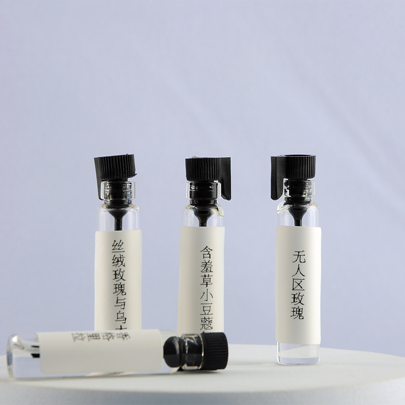 Niche aromatherapy sample big brand test fragrance for men and women durable deodorant fresh light fragrance trial set no man's area rose 2ml perfume wholesale full figure