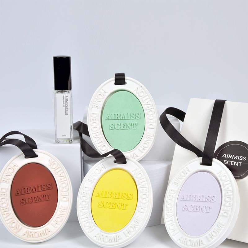 Fire free Aromatherapy plaster color inset ins Korean version diffuser stone tablet hanging wardrobe perfume deodorizer fragrance wholesale Specification drawing