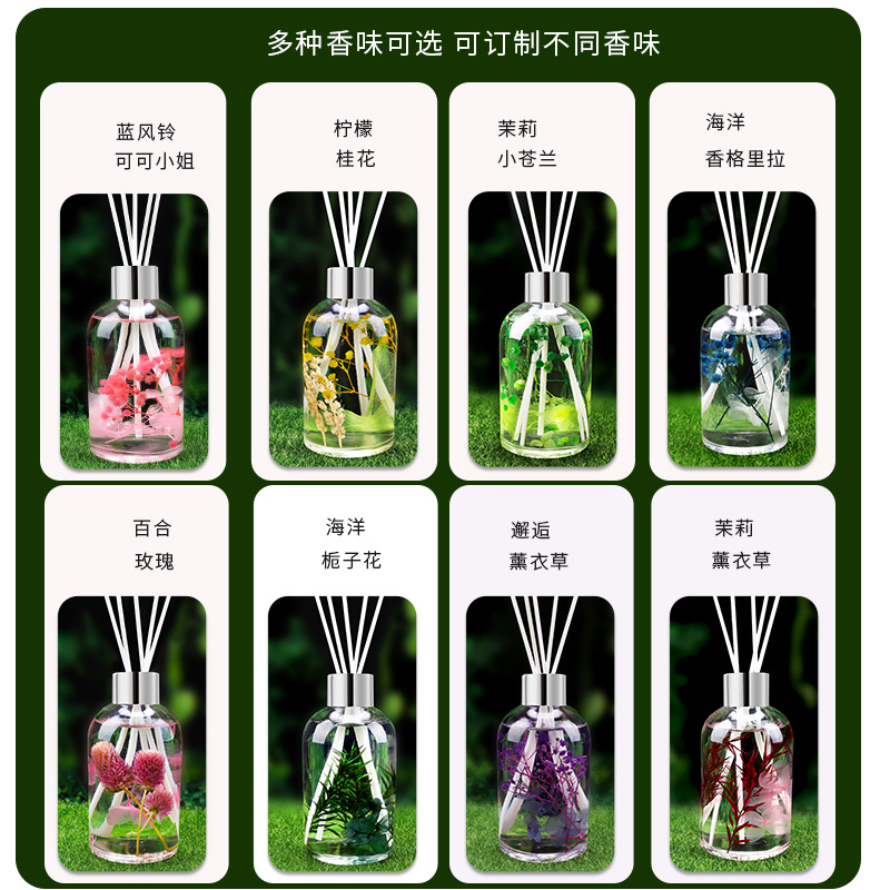 New floating flower without fire aromatherapy home bedroom aromatherapy essential oil deodorant air freshener room perfume decoration wholesale details Picture