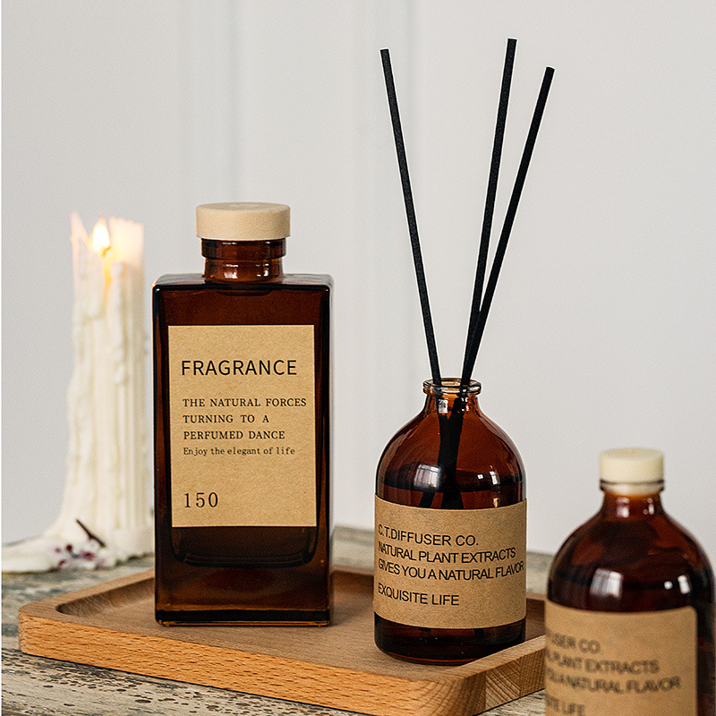 100ml Fire-free Aromatherapy wholesale Essential oil Indoor Air Freshener Liquid Bathroom Fragrance Freshener details Picture