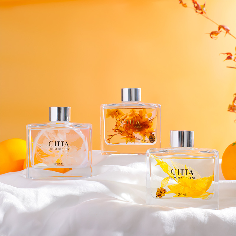 Factory direct sales hotel fragrance essential oil decoration dry flower no fire aromatherapy liquid toilet deodorant rattan perfume incense wholesale Specification drawing