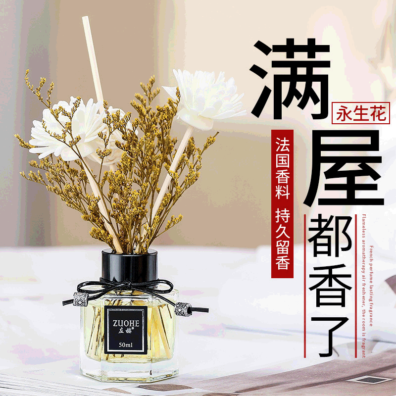Factory direct air clear no fire aromatherapy new home indoor Aromatherapy bedroom perfume toilet toilet deodorant fragrance lasting essential oil Application Scenario