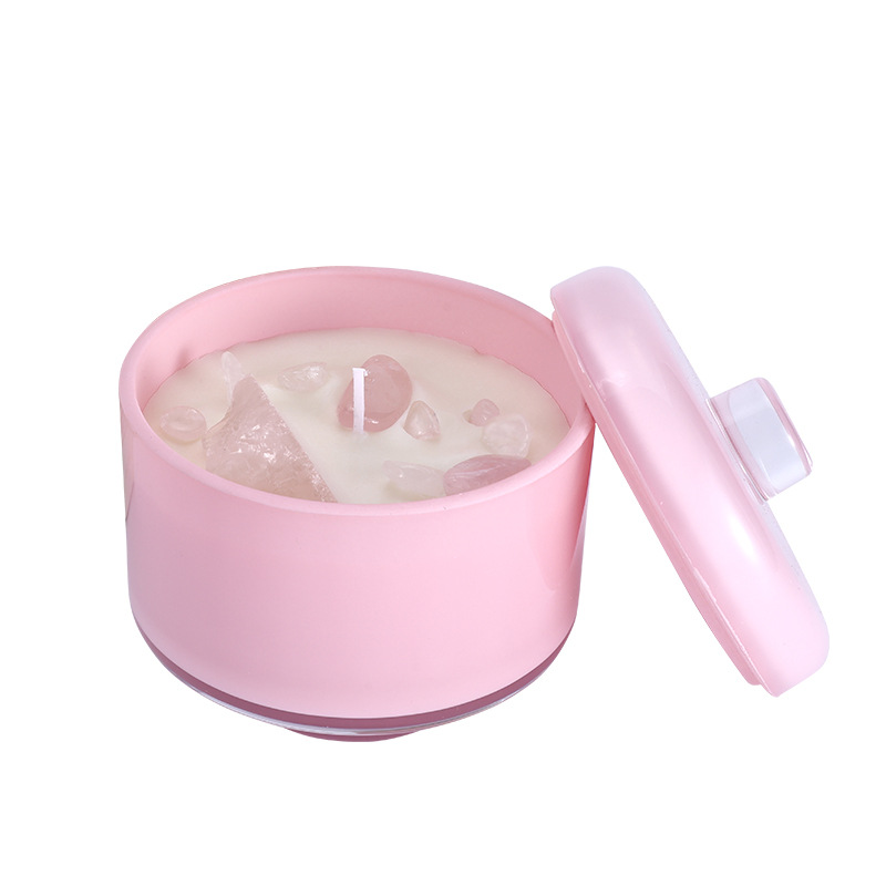 Manufacturers direct sales of multicolored morning light aromatherapy candle soybean wax household bedroom deodorant aromatherapy candle wholesale Item Picture