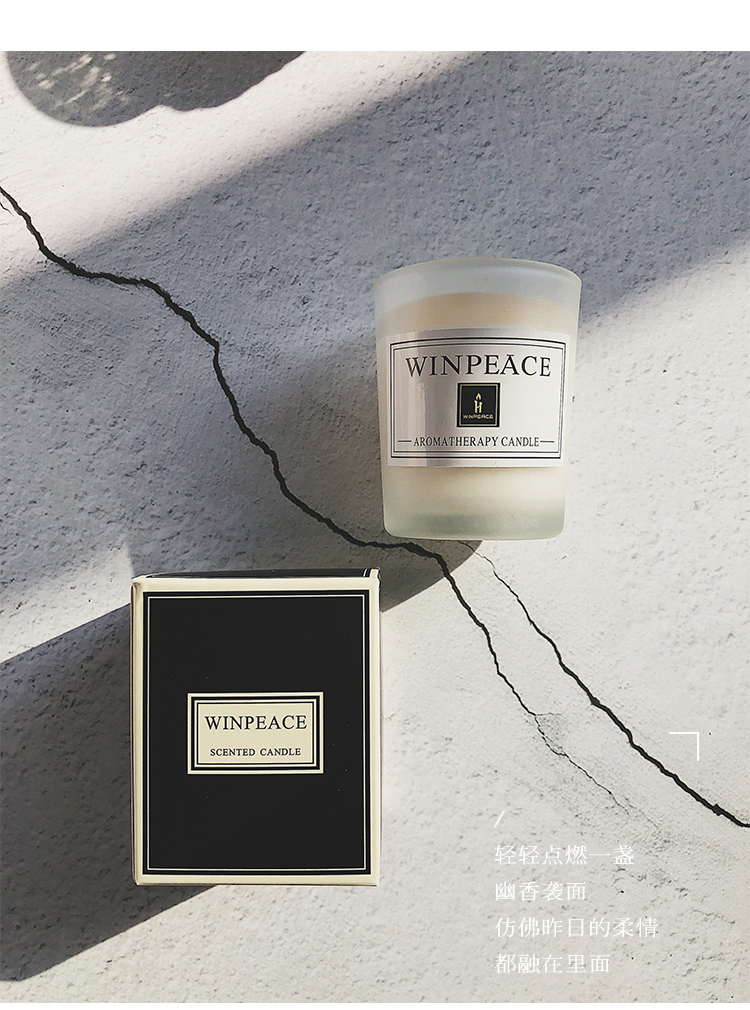 3 small cups of scented candles Application Scenario