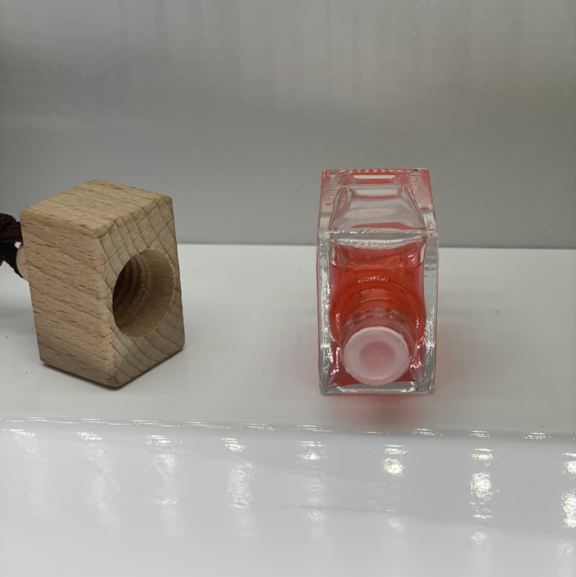 Square flat bottle perfume undefined