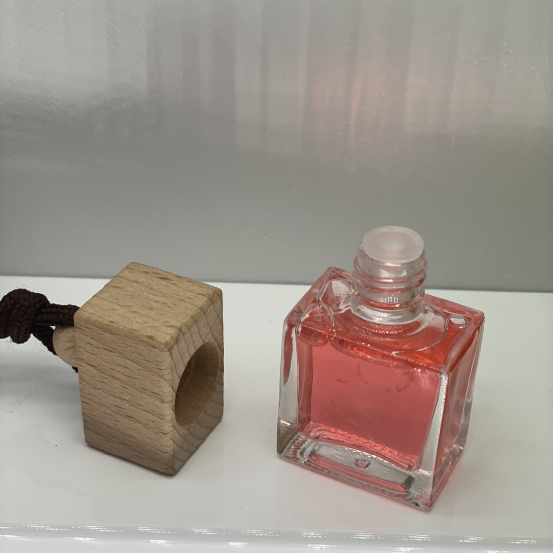 Square flat bottle perfume undefined