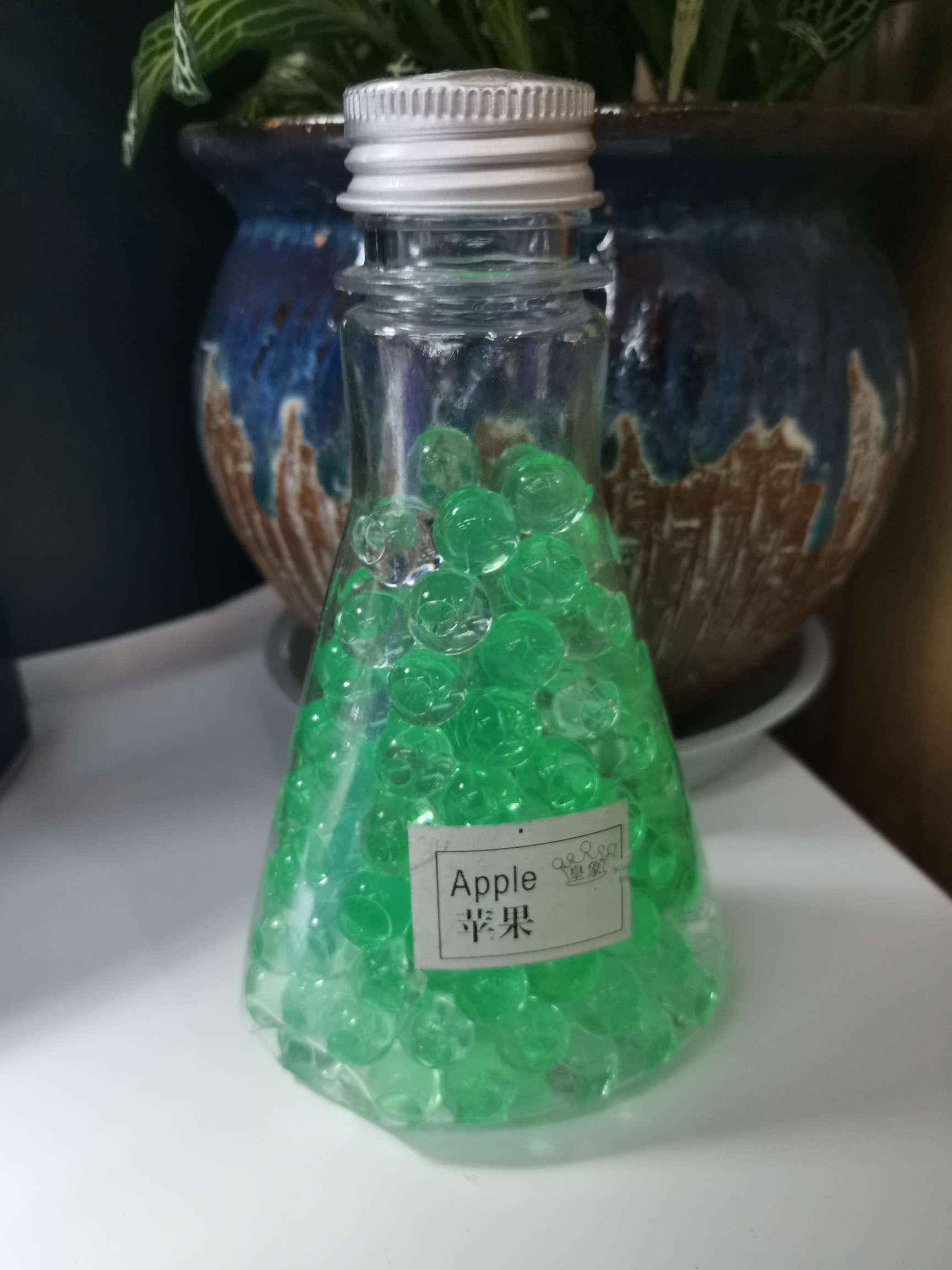 Crystal beads solid freshener home air freshener water aromatherapy deodorant toilet details Picture