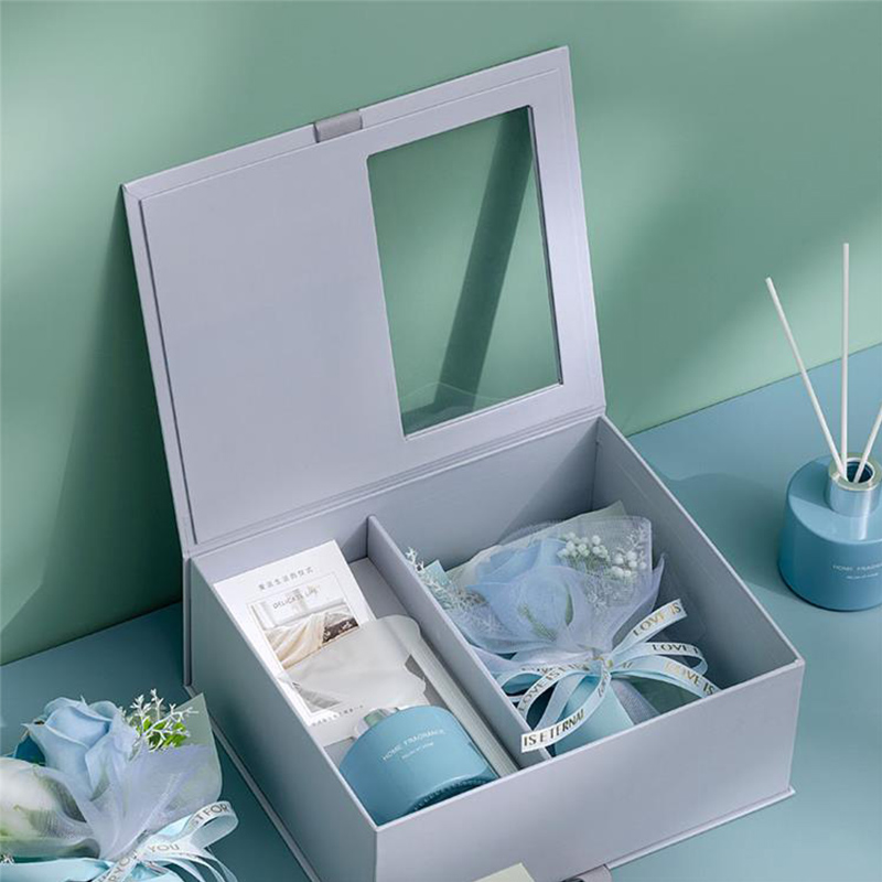 Artificial dried flower gift set Soap flower Gift Valentine's Day gift Birthday fire free Aromatherapy fragrance volatile liquid wholesale full figure