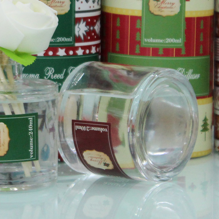 Christmas Gift Transparent large round bottle color cylinder gift box No incense room wn-033 fragrant Application Scenario