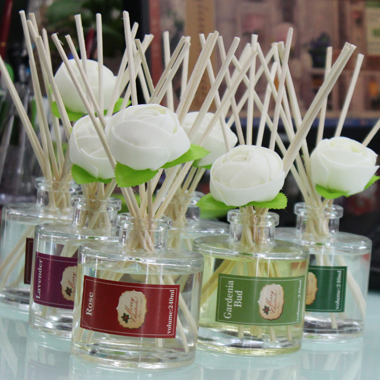 Christmas Gift Transparent large round bottle color cylinder gift box No incense room wn-033 fragrant full figure