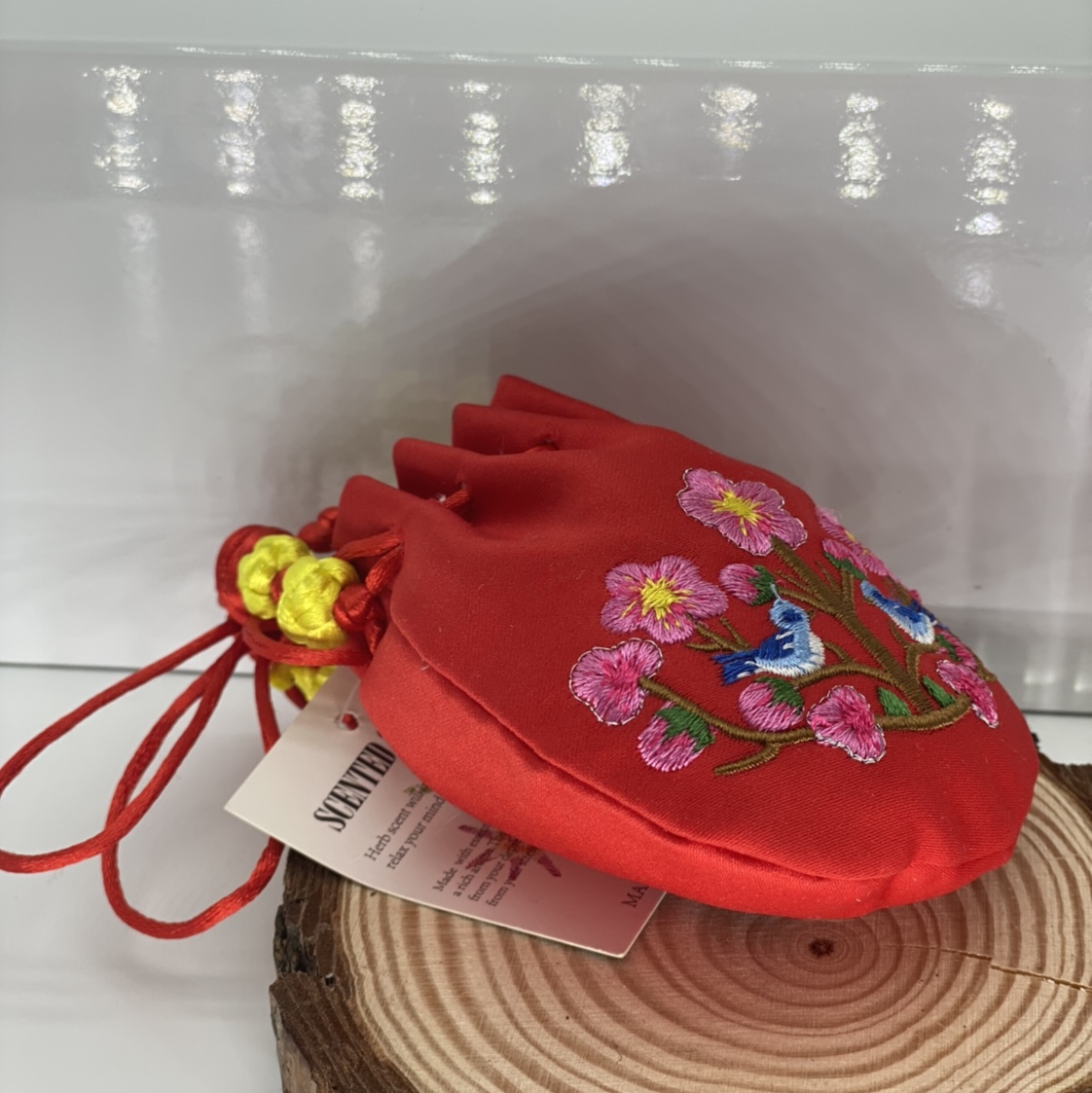 Embroidered blessing sachets undefined