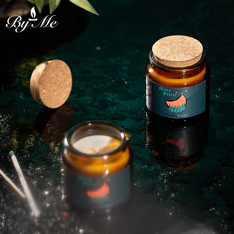 70g Misty Forest Scented candle details Picture