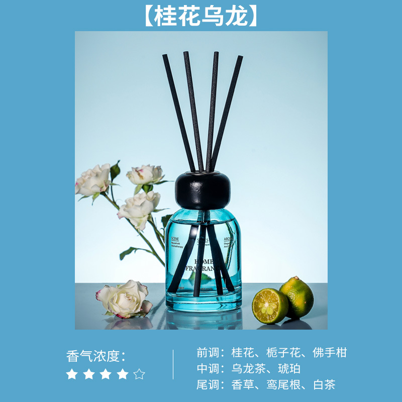 Fire Free Aromatherapy perfume 110ml Indoor lasting fragrance Bedroom light fragrance scent removal incense volatile liquid Holiday gift decoration wholesale full figure