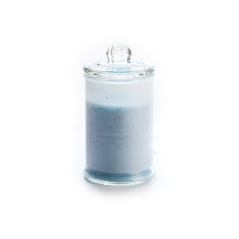 European votive bottle glass scented candle wedding romantic girl birthday Valentine's Day essential oil fragrance candlestick with hand gift Item Picture