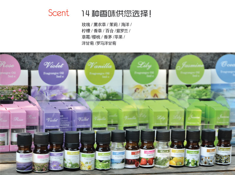 Lavender essential oil 5ml for sleeping humidifier aromatherapy lamp machine Application Scenario