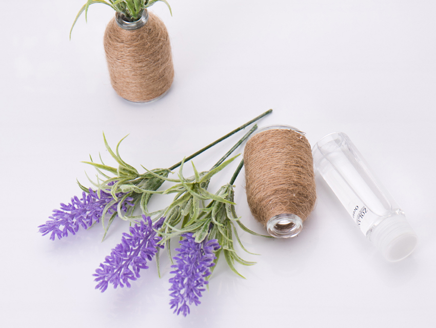 Shengyang technology 16 years of the latest hemp rope lavender series without fire aromatherapy Specification drawing