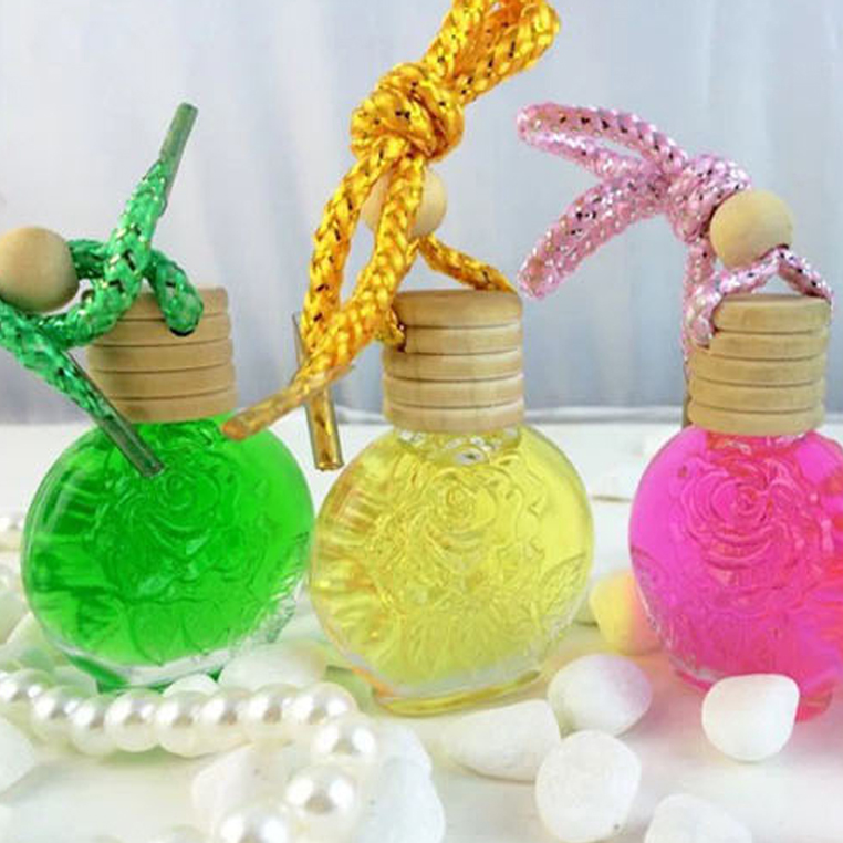 Transparent rose perfume New Year's new car supplies details Picture