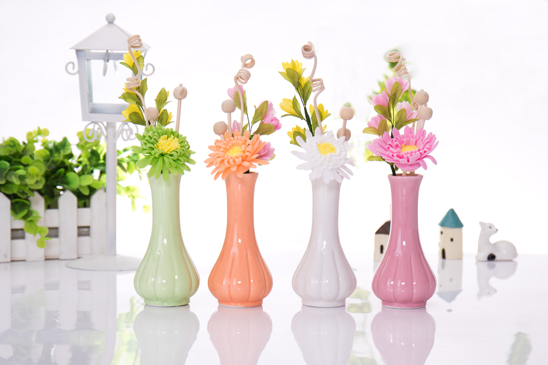 Shengyang technology 16 years of the latest color long flower fairy ceramics no fire dry flower aromatherapy Specification drawing