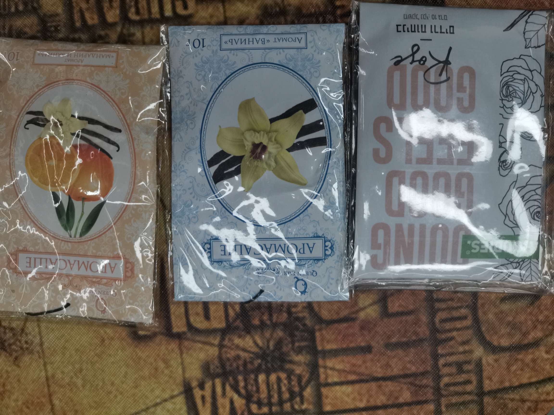 Authentic sachets Sachets Sachets scented sachets for cars. Specification drawing