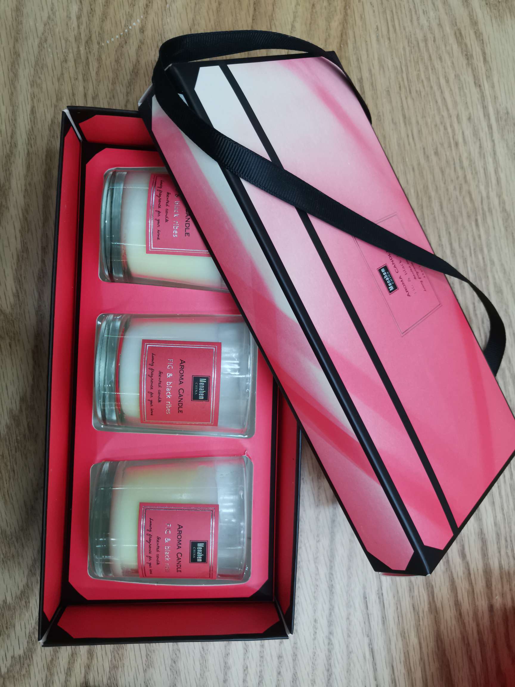 Price negotiable IUCKY series of scented candle gift boxes Specification drawing