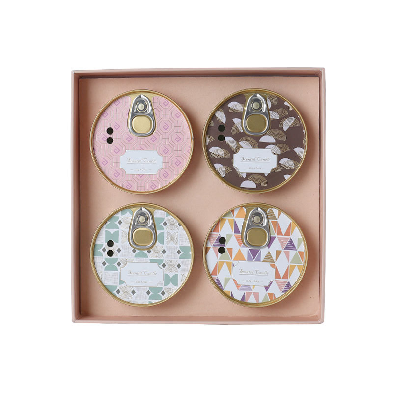 Scented candle Valentine's Day with hand gift handmade creative plant soybean wax deodorizing fragrance box wholesale Item Picture