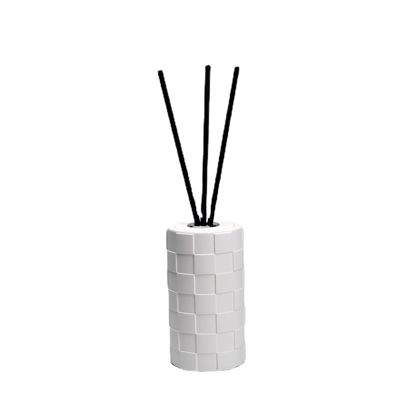 Manufacturers direct sales of circular Mosaic decoration indoor air fresh, odor and fire free aromatherapy fragrance volatile liquid set wholesale Item Picture