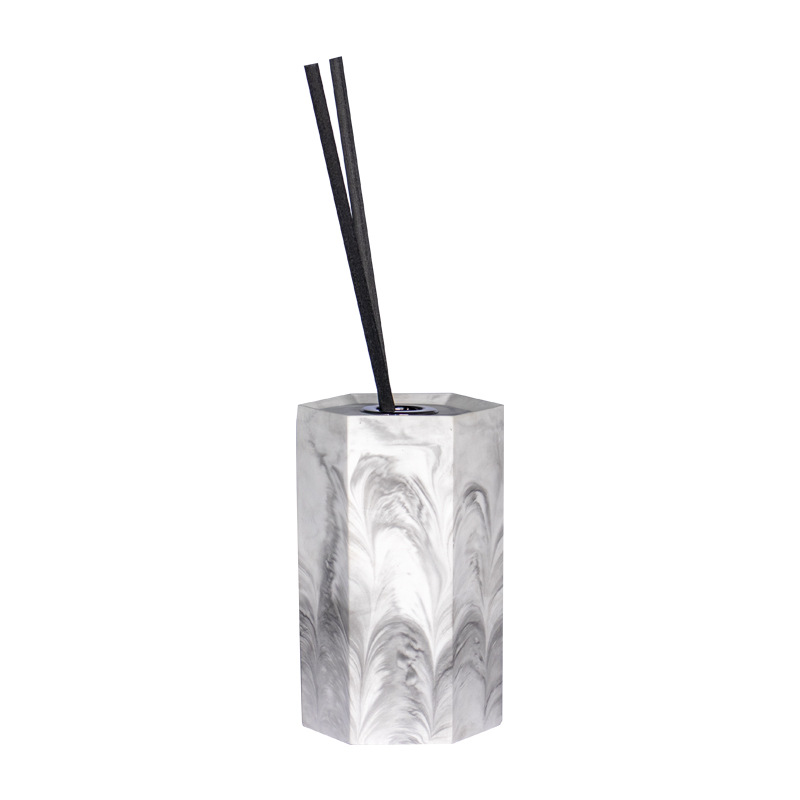 Marble fire free aromatherapy essential oil home bedroom fragrance perfume toilet deodorant aromatherapy bottle adornment set factory direct sales Item Picture