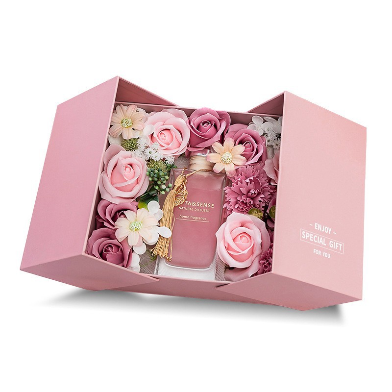 Fireless Aromatherapy Gift box Christmas incense dried flowers Eternal Flower Fragrance Valentine's Day gift wholesale Item Picture