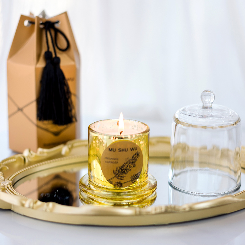 Admiralty jar without fire aromatherapy candle glass starry sky gift box Birthday gift fragrance fragrance romantic decoration set wholesale Specification drawing