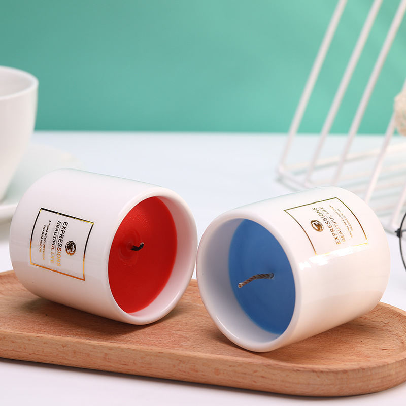 Aromatherapy candle Smokeless handmade soy wax bedroom deodorant fragrance romantic birthday gift creative candle decoration wholesale Application Scenario