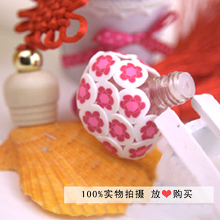 Aroma of new Chinese knot tassel pendant car perfume Specification drawing