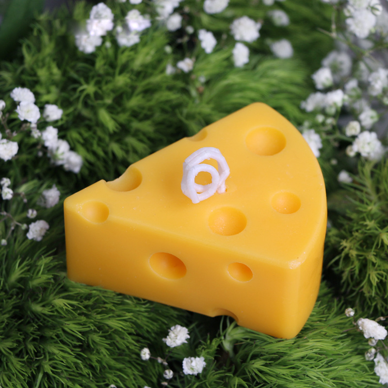 American new generation brand photo props with hand wedding soybean wax scented candle light birthday candle cheese wholesale Item Picture