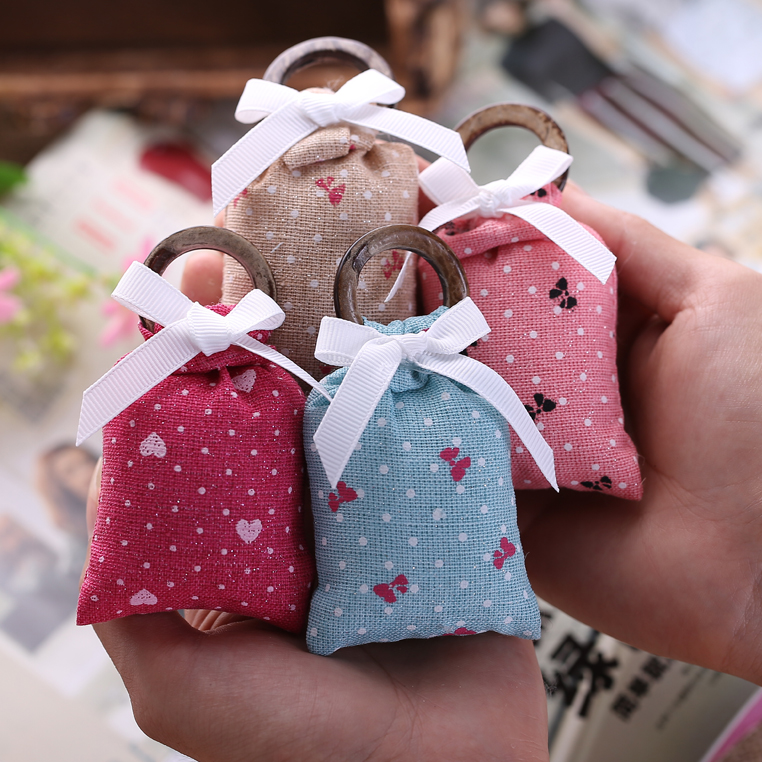 High - grade cloth sachets sachets with ring incense incense small sachets cabinet room incense pack S020
