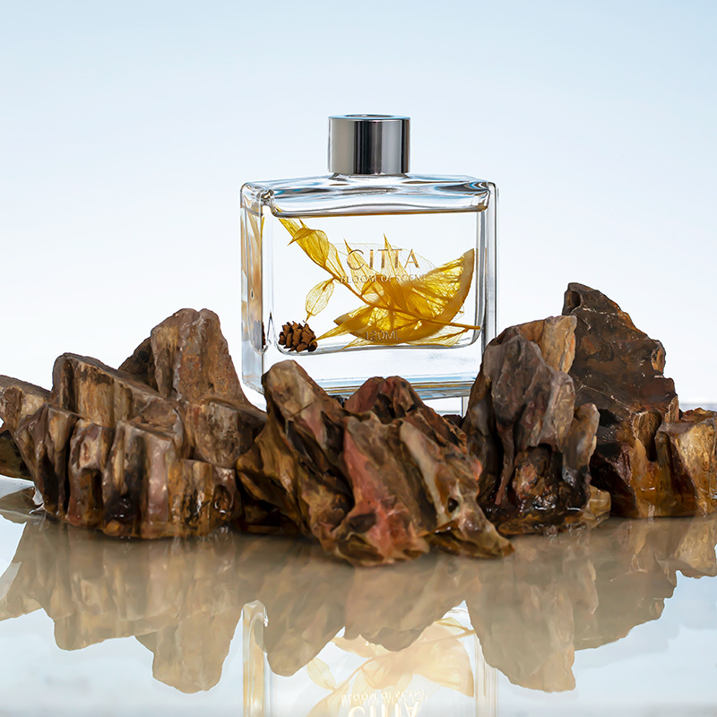 Factory direct sales hotel fragrance essential oil decoration dry flower no fire aromatherapy liquid toilet deodorant rattan perfume incense wholesale