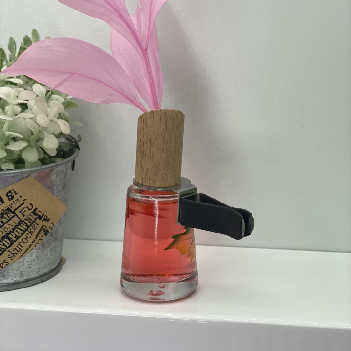 Hand-painted Maple Leaf car perfume