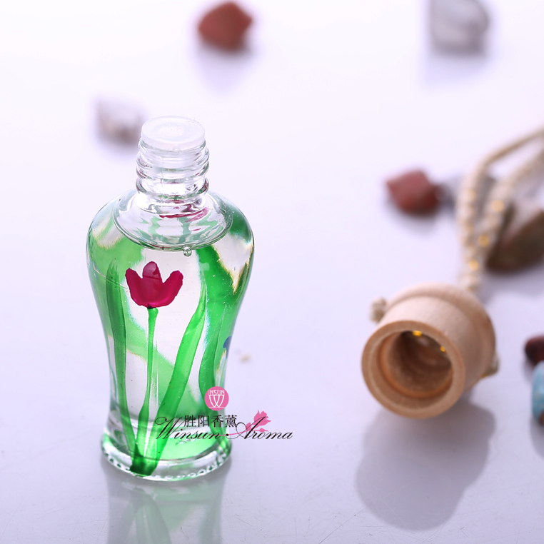 Car perfume pendant Car Perfume hand-painted new car perfume sachets pendant C104