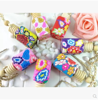 Batch hair soft pottery perfume bottle car accessories car boxes, exclusive for high - grade cars