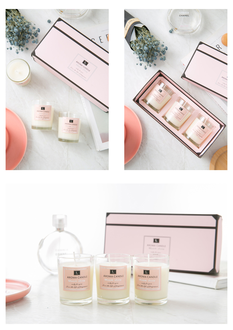 IUCKY series of scented candle gift boxes.