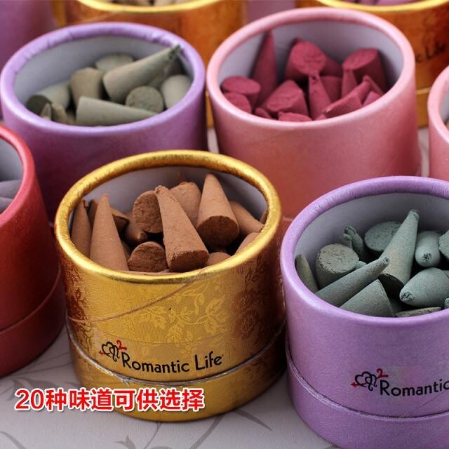 Natural essential oil tower cone aromatherapy Thailand Indoor aromatherapy bedroom toilet Buddha sandalwood flow back