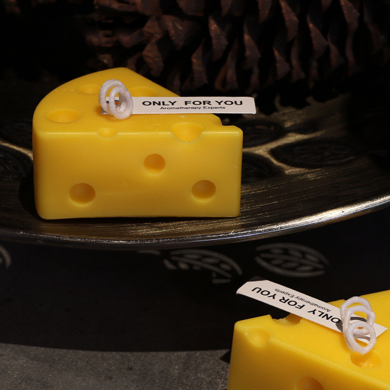 American new generation brand photo props with hand wedding soybean wax scented candle light birthday candle cheese wholesale