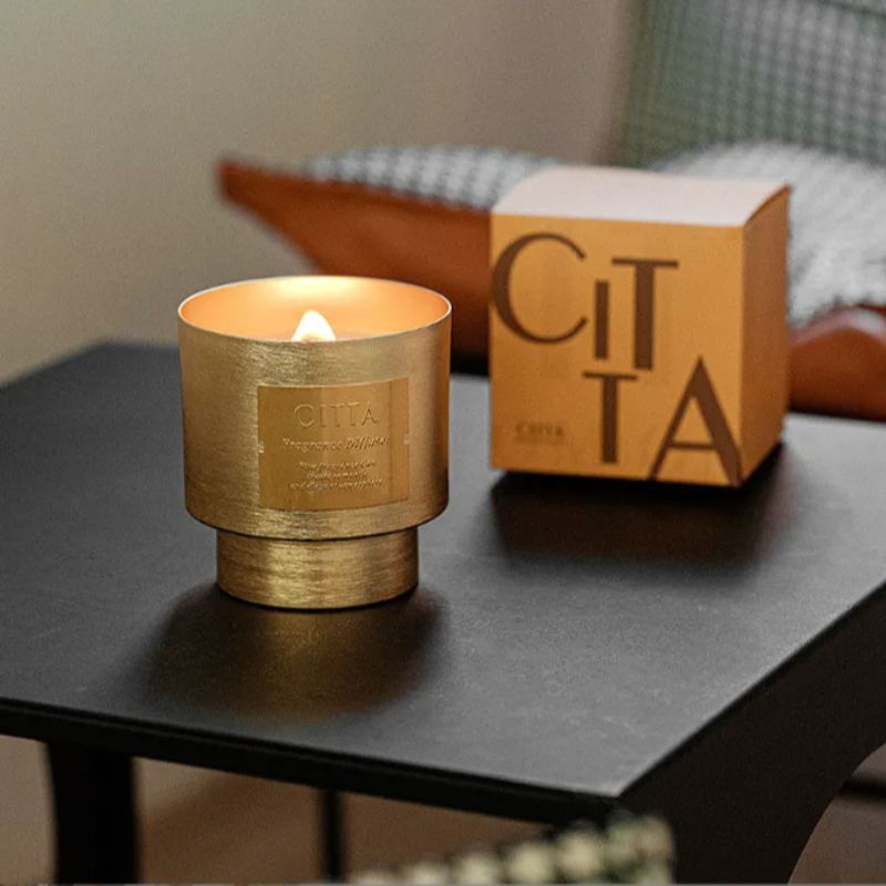 Light luxury metal cup