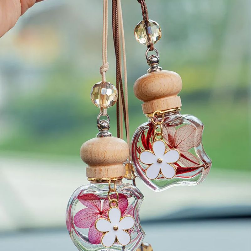 Small apple Ann wood cover liquid incense hanging