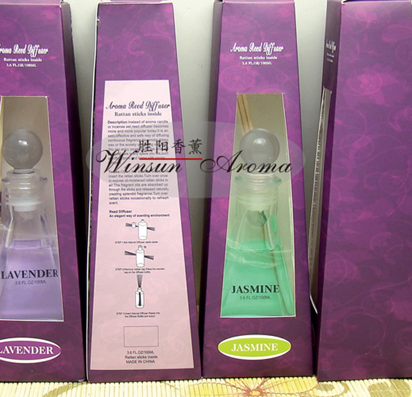 Non-fire cane volatilized aromatherapy, natural volatilized aromatherapy, 100ML aromatherapy, bamboo stick aromatherapy